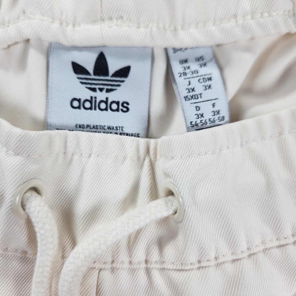 ADIDAS Originals Side Snap Track Pants 3xl Wonder White EUC - Picture 2 of 10